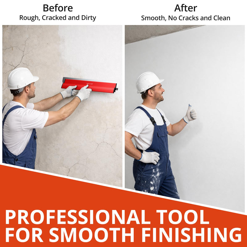 GETLITOOL 60cm Large Paint Putty Scraper with Spare Replaceable Blade 1-Piece