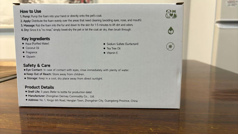 Ledood waterless pet Cleaner