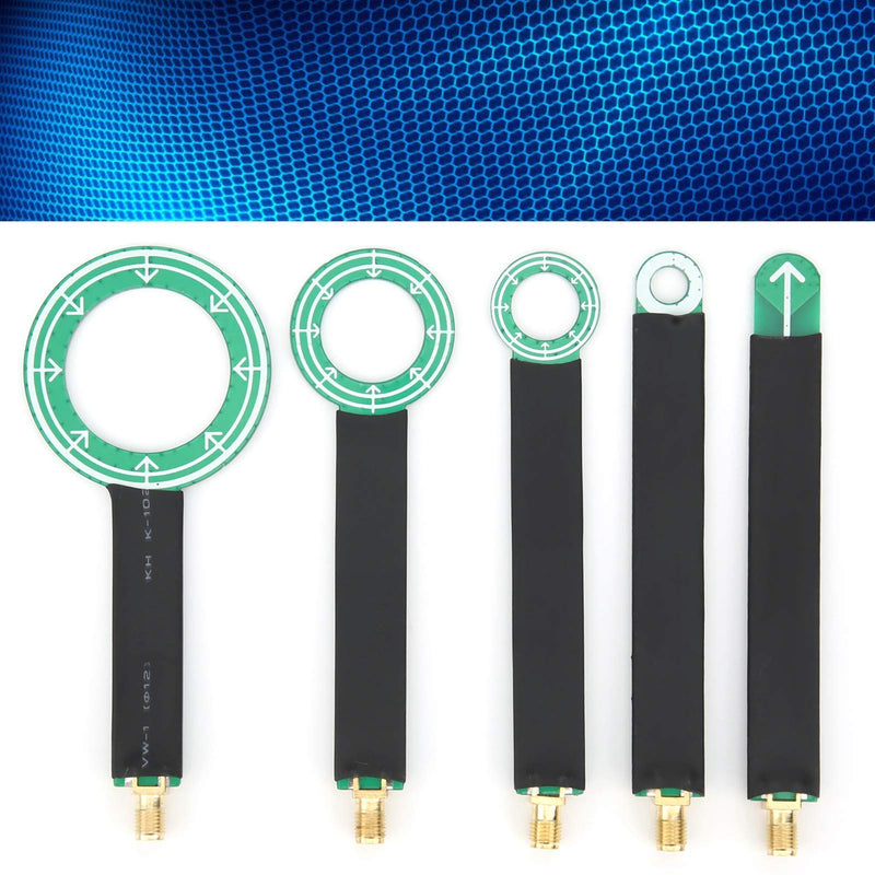 5pcs PCB EMI EMC Magnetic Field Antenna, Magneic Electric Near Field Probe Set Connect to Spectrum Analyzer