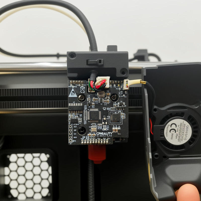 Creality K1 Series Hotend Adapter Board T9_GD32F303CBT6 NOZZLE-C-V13 HQPCB-2 Original K1C PCBA Breakout Module K1 Max Nozzle Kit Adapter Board OEM Toolhead PCB Circuit Board for K1/K1 Max/K1C/K1 SE K1 Series 2024