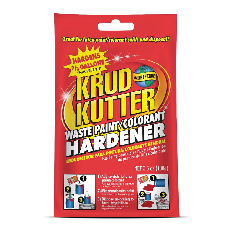 Krud Kutter PH3512-12PK Waste Paint Hardener Crystals, 3.5 oz, Cream, 12 Pack 3.5 Fl Oz (Pack of 12)
