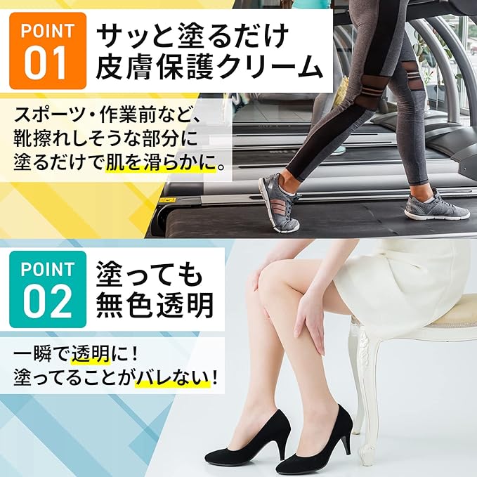Just apply the cream to protect the skin of your feet while walking, Legend Matsushita Ichi Press, Fragrance-free, smooth and comfortable to use on the whole body - NewNest Australia