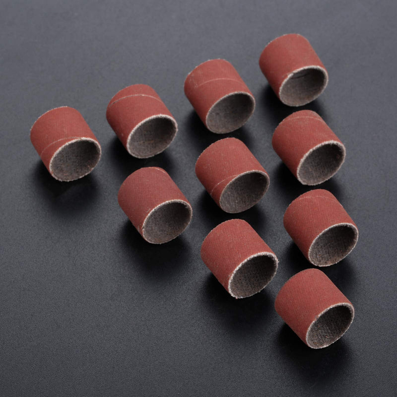 100 PCs Sanding Bands 600 Grit Drums Sleeves For DREMEL Rotary Tools 12CM 600# Grit