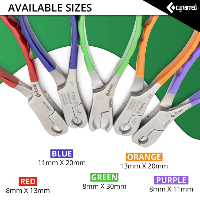 Cynamed Twin Action Decapper Pliers - Perfect for Decapping 13mm and 20mm Crimped Vials and Bottles D-13/20C