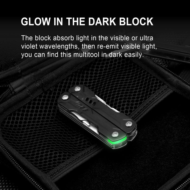 NexTool Keychain Multitool, 9 in 1 Mini Multitool with Needle Nose Pliers, Scissors, SIM Extractor and Screwdrivers for Travel, EDC, TSA Approved Multitool, Bladeless Small Multitool(Mini Sailor Lite) Pocket Size Mini Sailor Lite
