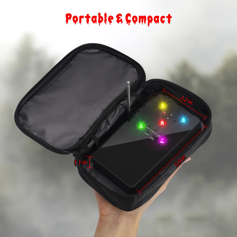 Ghost Hunting Equipment, Briidea Paranormal Equipment Tool with High Sensitivity & Temp Deviation Detection, Perfect for Thrilling Ghost Hunts, Seances & Paranormal Exploration, Black