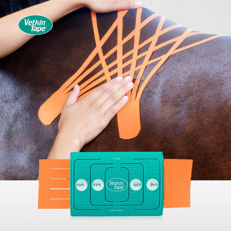 Vetkintape® Cutter: The Ultimate Kinesiology Tape Cutting Device | Effortless, Precise, and Convenient! | Pre-Cut Veterinary Kinesiology Tape On Demand | Cut 2.4 inch to Desired Lengths & Strokes