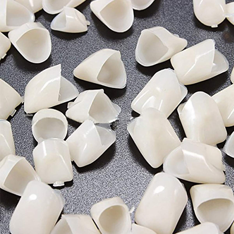 60Pcs Teeth Crown, Temporary Resistable Crown of Teeth with Different Sizes Oral Care Posterior Crown