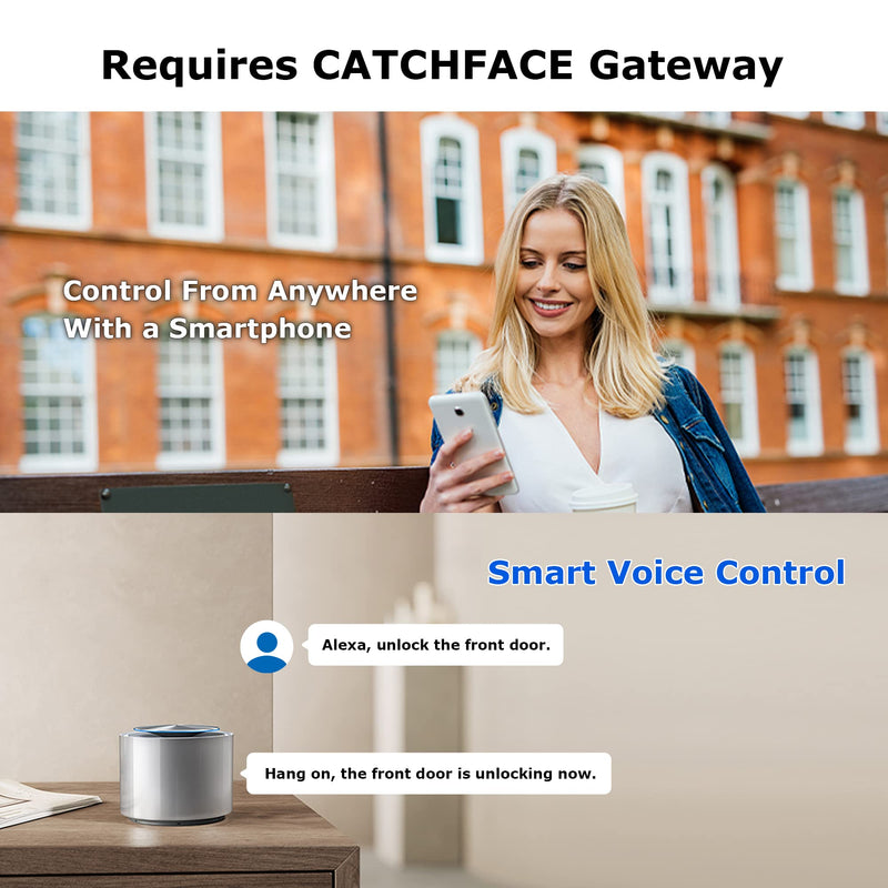 G2 Wifi Gateway Smart Lock for Voice Control, Wi-fi Bridge to TTLock App for Remote Control G2 Gateway
