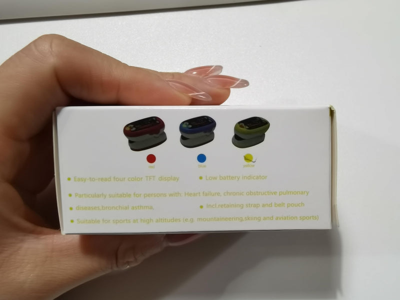 Pediatric Pulse Oximeter, Joxozp Oxygen Monitor Fingertip-Child Pulse Oximeter For Checking Blood Oxygen Saturation SpO2, Heart Rate, PI