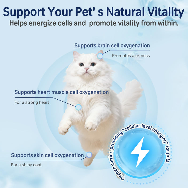 Omega-3 Fish Oil for Dogs & Cats - 95% High Purity rTG with Phytosqualene - Rich in EPA & DHA - Supports Skin Allergy & Itch Relief, Joint & Heart Health - Made in USA - 100 Softgels