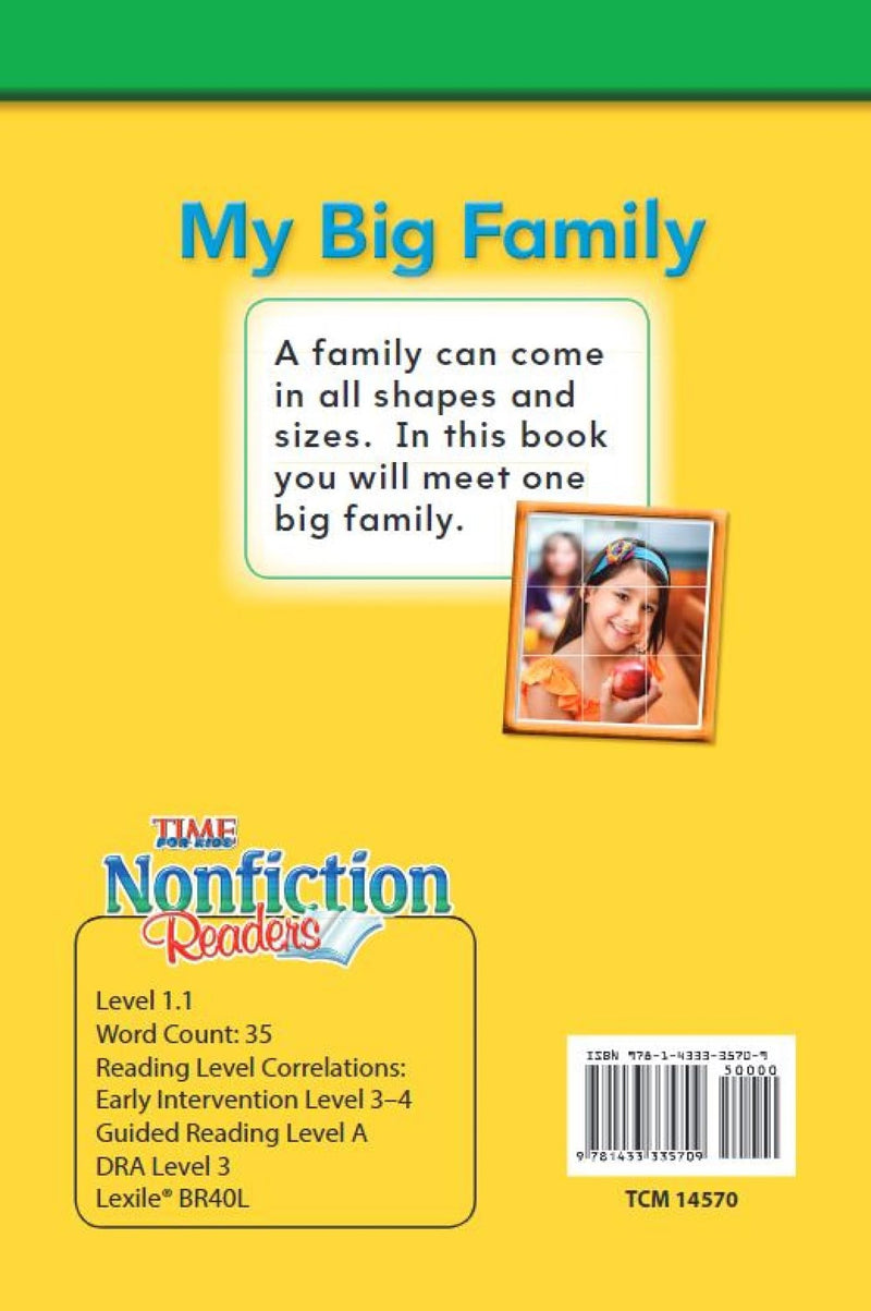 TIME FOR KIDS® Informational Text Grade 1 Readers Set 3 10-Book Set