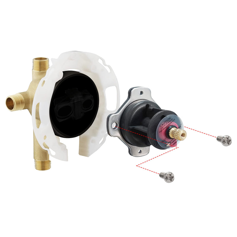 Mixer Balancing Cap Assembly Replacement for Kohler GP77759,Compatible with Rite-Temp Shower Valves and Pressure Balance 1/2" Shower Valve,Aftermarket Part. 1 Pack