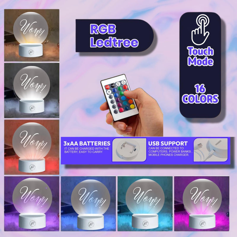 Lamp Table Personalized DIY Message Board Night Light - USB Powered with Erasable Pen and Remote Control - Customizable LED Writing Pad - Unique Present for Office, Room, or Desktop Decoration