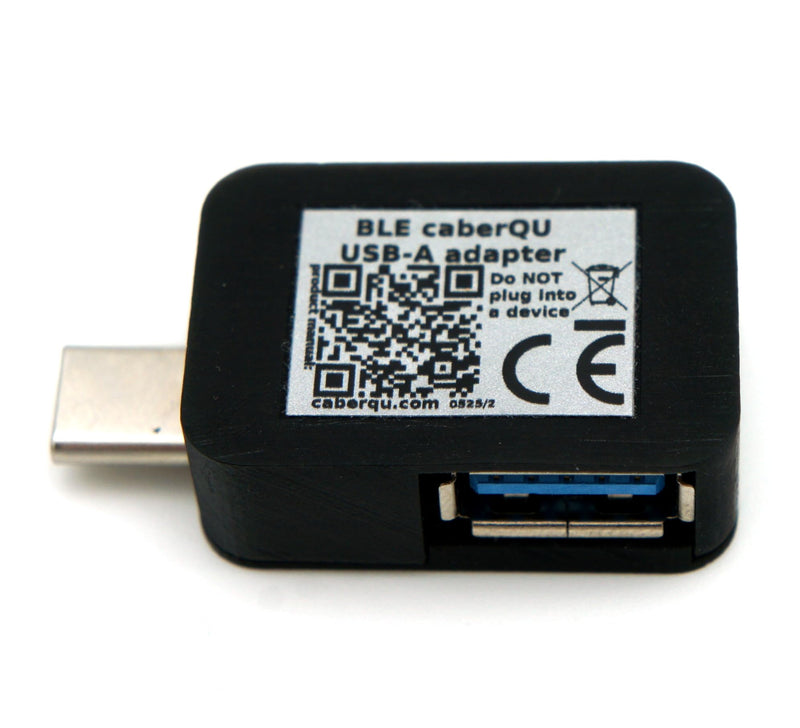caberQU USB-A Adapter for BLE Official Active Add-On for BLE Cable Tester, USB-A to USB-C Testing (Not Standard Adapter) (Without Cable) Without cable