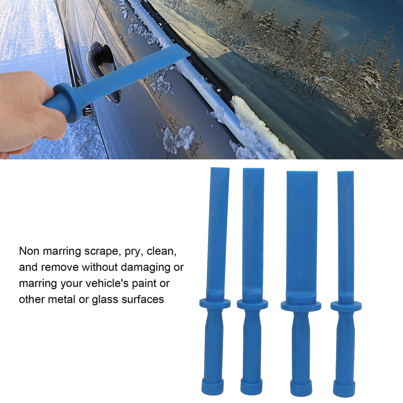 Plastic Chisel Scraper Set, Nylon Handle, Serrated Plastic Blade, Universal Paint Scrapers, CHISEL