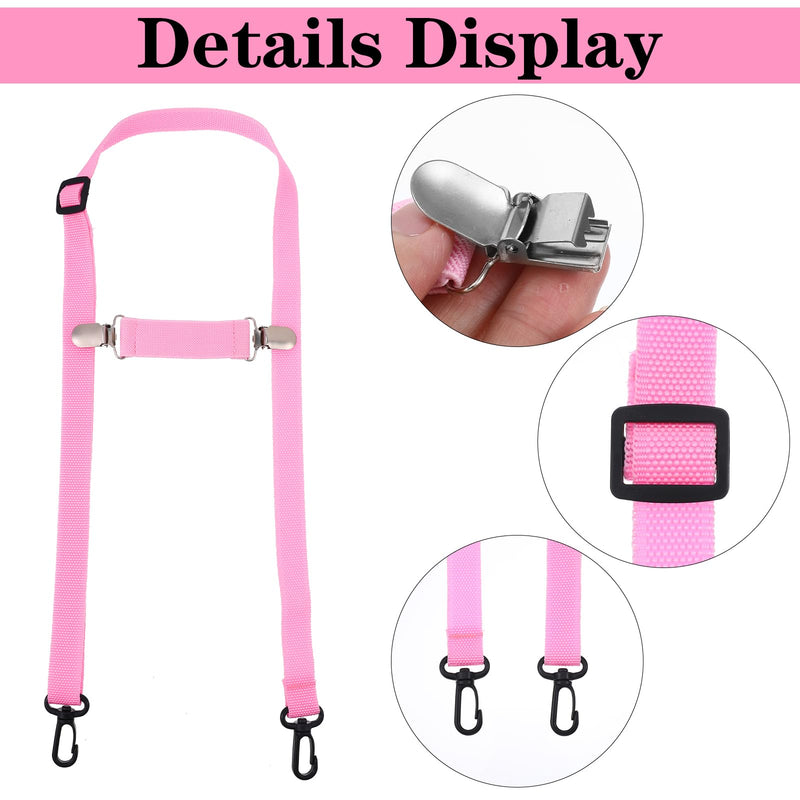 ElevateTech Shower Lanyard for Mastectomy Drain Holder, 4 Pcs Adjustable Surgical Drain Holder After Tummy Tuck, Breast Surgery, Abdominal Debridement JP Drainage Bulbs Mastectomy Recovery Supplies