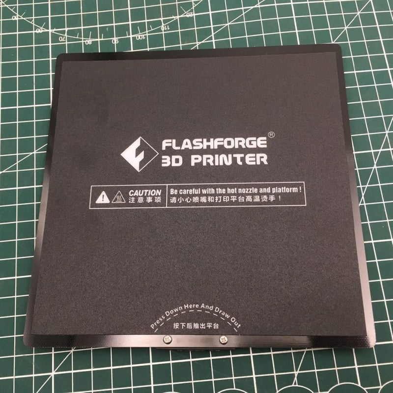 Pack of 2 3D Printer Parts Flexible Build Plate Kit for Flashforge Adventurer 3 Series Upgraded Print Platform