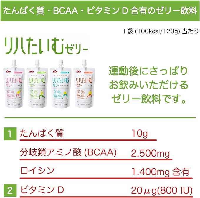 Clinico Rihataimu Jelly (Dietary Supplement), Various Set, 4 Types x 6 Bags Each - NewNest Australia