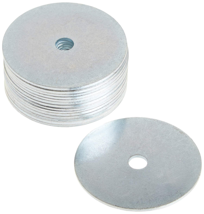014973454791 Fender Washer, 1/4 x 2, 15, Silver 1 Count (Pack of 15)