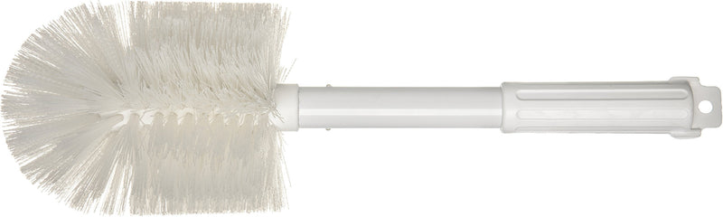 SPARTA Industial Tank Brush Pipe Brush, Drain Brush with Handle for Commercial Kitchens, Polyester, 5 Inch, White