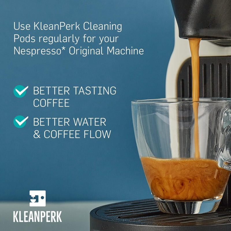 5 Cleaning Pods I Compatible With Nespresso Original Line Machines I Cleaning Kit for Better Tasting Coffee I Coffee Machine Cleaner I Easy and Safe to Use 1 Count (Pack of 5)