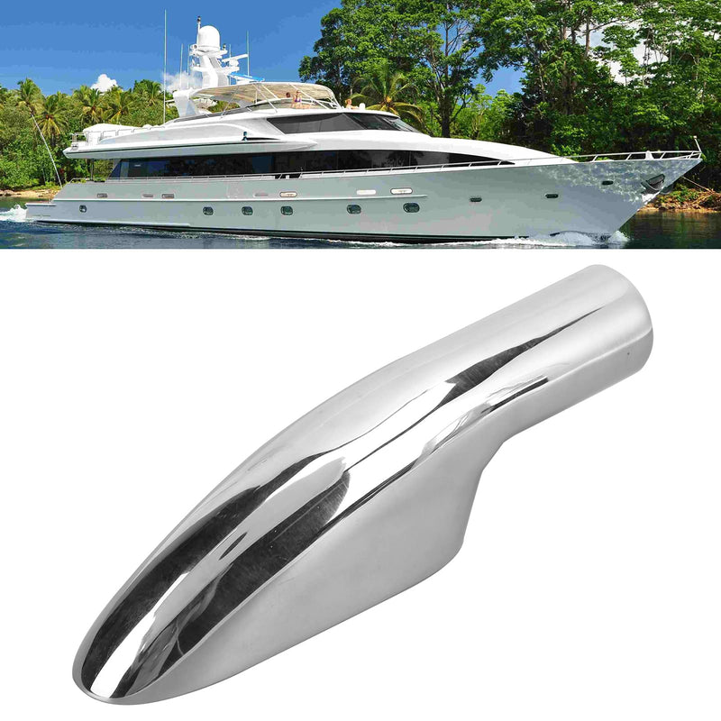 Marine Railing Base, 7/8in / 22mm 316 Stainless Steel Boat Hand Rail Base Handrail Fitting End Mount Hardware Tube Base for Yacht, Marine Boats, Vessels(7/8in/22mm) 7/8in/22mm