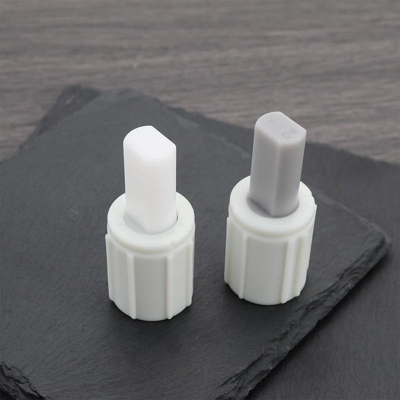 SING F LTD 2 Pairs Plastic Rotary Damper Hinge Left & Right for Toilet Seat Damping Soft Closing System