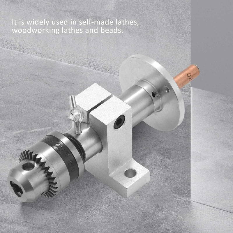 AYNEFY Telescopic Taper Revolving Centre, Live Center Revolving Centre Adjustable Bearing Live Center with Wrench for Mini Lathe Machine DIY Woodworking