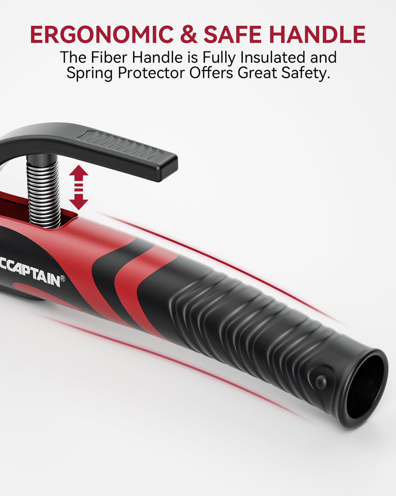 ARCCAPTAIN 300AMP Welding Electrode Holder with Strong Bite Force, Higher Copper Materials for Stick (MMA) Electrode Welding 300 AMPS