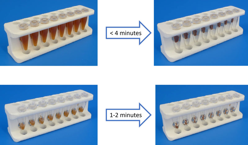 Sergi Lab Supplies Magnetic rack for DNA, RNA purification; for 100-250 microliter PCR tubes (leagacy, 16 tubes) leagacy, 16 tubes