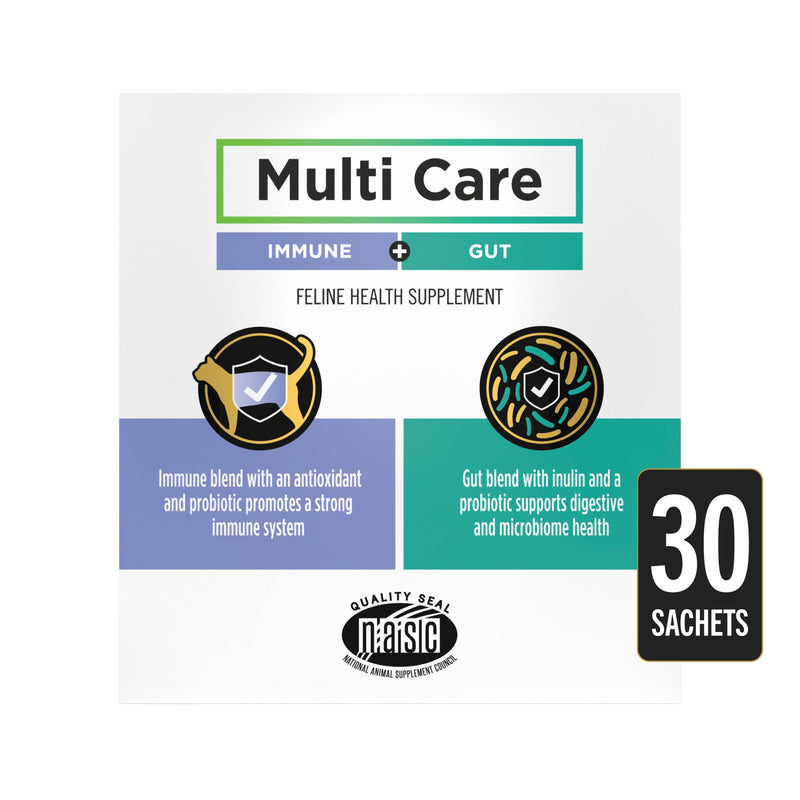 Purina Pro Plan Veterinary Cat Supplements Multi Care Feline Supplement – Digestive Probiotics for Cats – Immune Support Cat Supplement - 30 ct. Box (Pack of 2) 30 Count (Pack of 2)