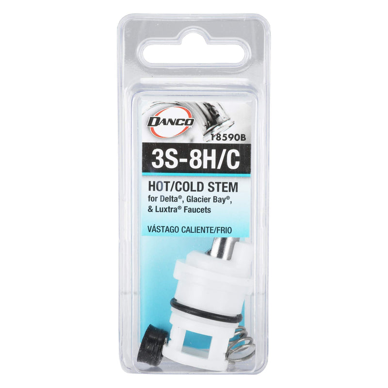 Danco 18590B 3S8H/C Hot/Cold Stem