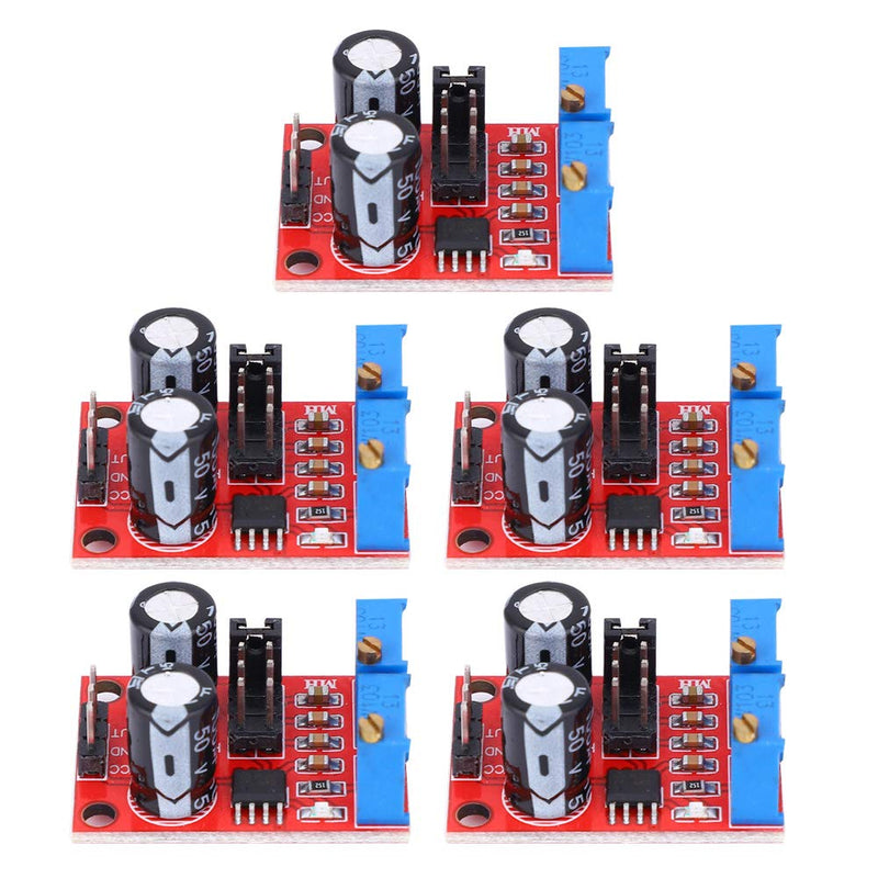 Pulse Frequency Duty Cycle Generator Stepper Motor Driver Adjustable Module Board, NE555(5Pcs)