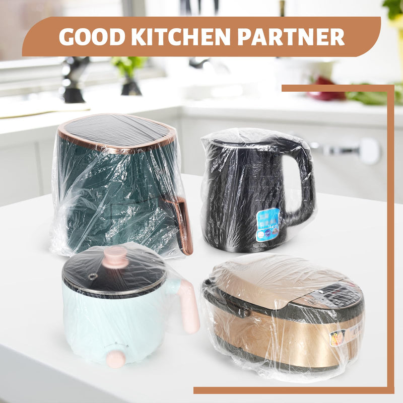 40 PCS Kitchen Disposable Dust Cover, Appliance Dust Covers, Thickened Elastic Dust Cover for Air Fryer, Blender, Coffee Maker, Slow Cooker, Toaster Oven Blender Pressure Cooker Accessories