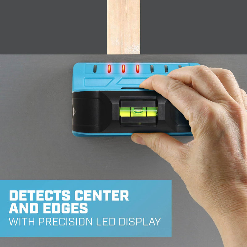 Franklin Sensors ProSensor Sapphire 7500 Stud Finder with 7-Sensors, Wood & Metal Stud Detector/Wall Scanner, Made in The USA Blue