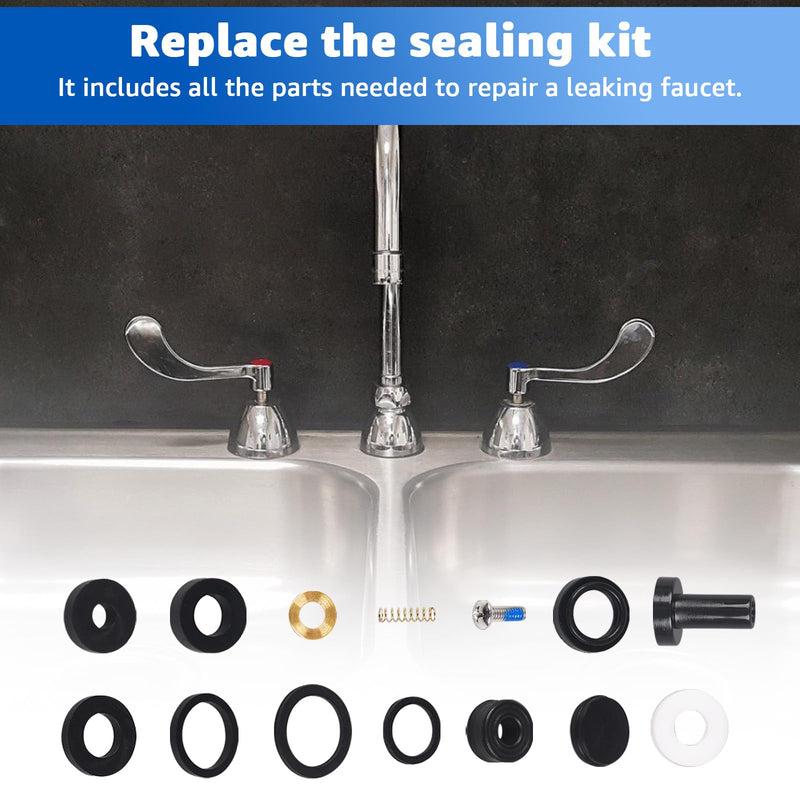 B-6RK Repair Kit for T&S Brass, Repair Kit Replacement for T&S Faucet PRU Cartridge & Spray Valve
