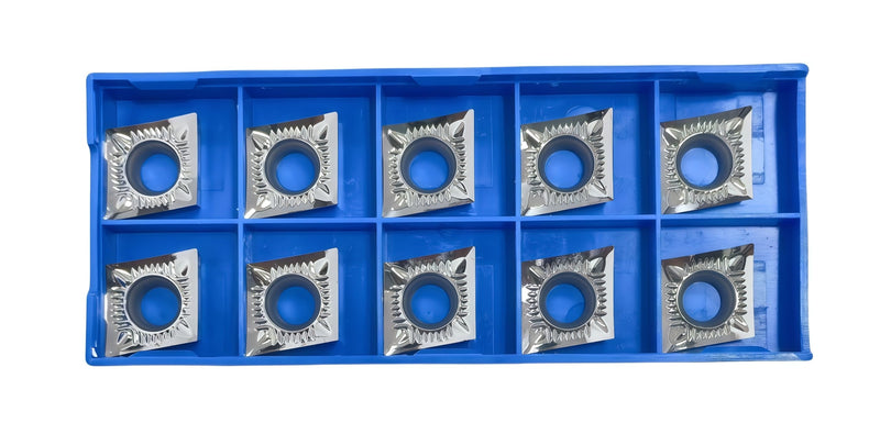 Carbide Inserts for Aluminum CCGT431/ CCGT120404 for Turning Cutting Tools10 PCS. CCGT120404-LH
