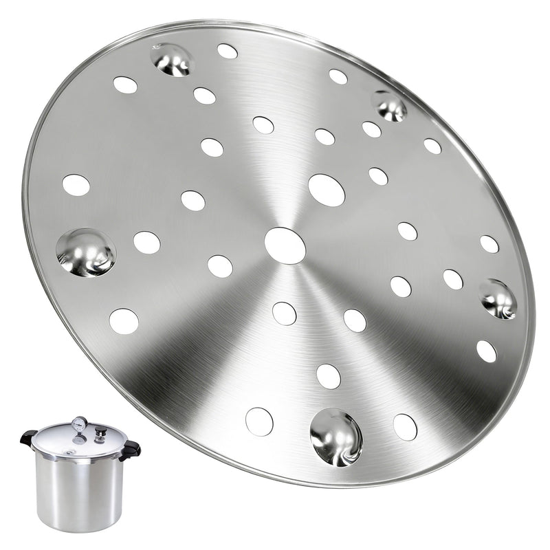 85707 11-Inch Pressure Canner Rack, Stainless Steel Pressure Cooker Rack Canning Rack Fit for Presto All-American & More16 to 22 Quart Cookers and Canners Universal Cooking/Canning Rack, 2-Pack