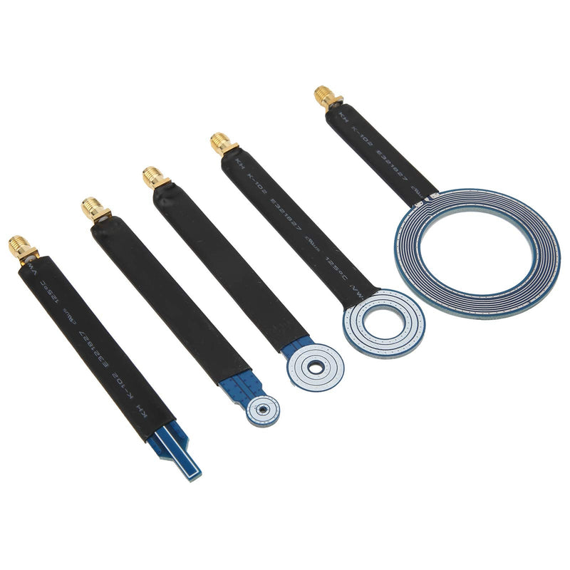 5Pcs Near-Field Magnetic Field Probes Practical Conduction Probe Antennas EMI SMA Conduction Radiation Test Antennas for Wide-Point Testing