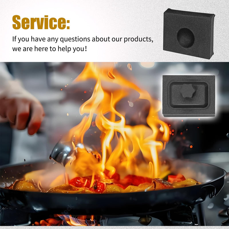 8 Packs 826885 Stove Rubber Feet Compatible with Wolf CG Series Gas Cooktop Range Burner,Gas Cooktops Burner Grate Pad Fit for CG304T/S CG304P/S CG365P/S CG365T/S And More