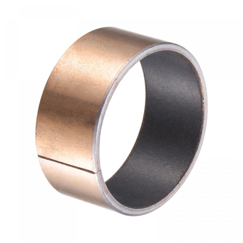 uxcell Sleeve Bearing 24mm Bore 27mm OD 12mm Length Plain Bearings Wrapped Oilless Bushings 2pcs 24x27x12mm