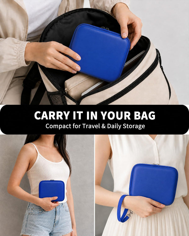 Carrying Case Compatible with Shark ChillPill Portable Fan Blue