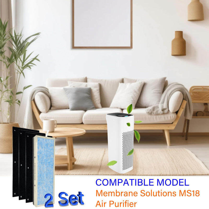 MS18 Replacement Filter for Membrane Solutions MS18 Air Purifier