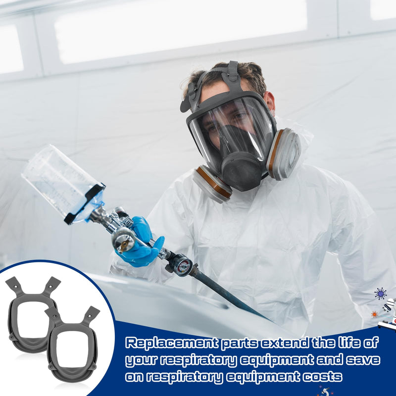2 Pcs Full Face Respirator Parts Compatible with 6800 6000 Series 2