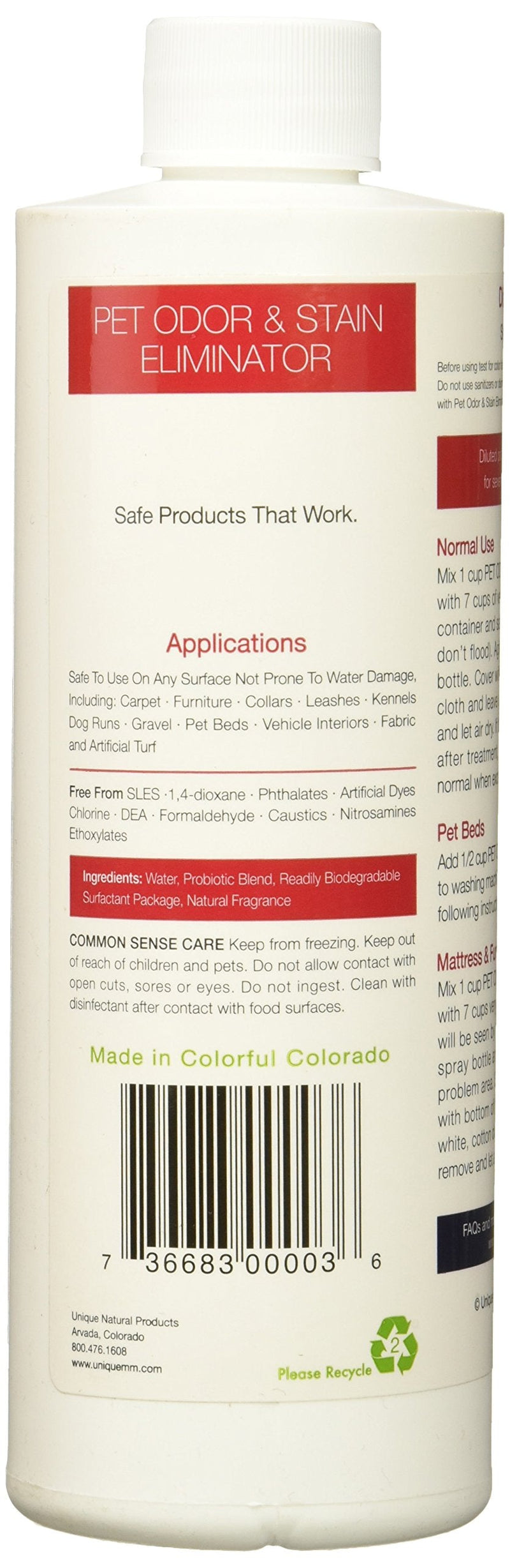 [Australia] - Unique Natural Products 202 Pet Odor and Stain Eliminator 