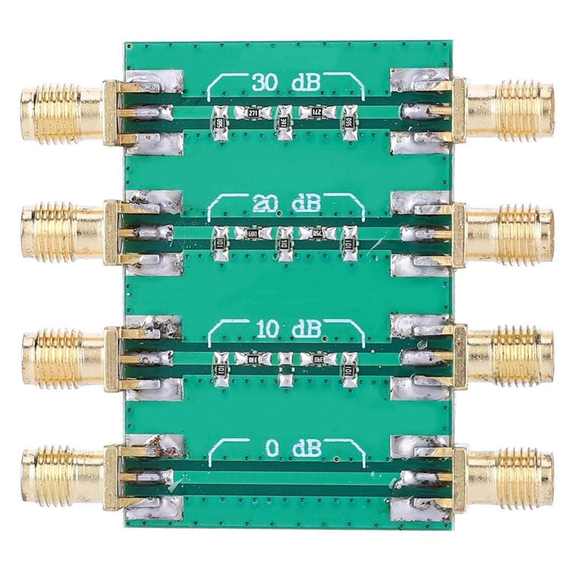 DC-4.0GHz RF Fixed Attenuator SMA Double Female Head Radio Frequency Fixed Attenuator Module Board Elecrtonic Components