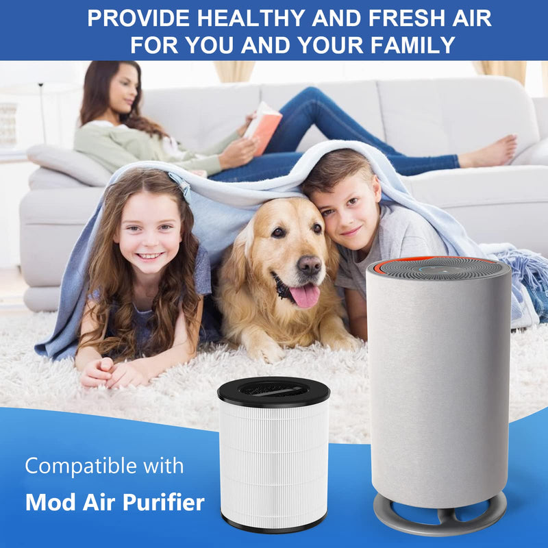 1-Pack mod/mod+ Filter Replacement Compatible with Mod Purifier（Model MD01） Filter