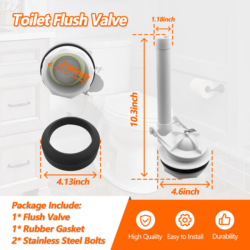 Toilet Flush Valve Fit for American Standard Champion 4 Titan Duravit 4149A 4215A 4260 4266 2002 2018 2023 231AA 231BA