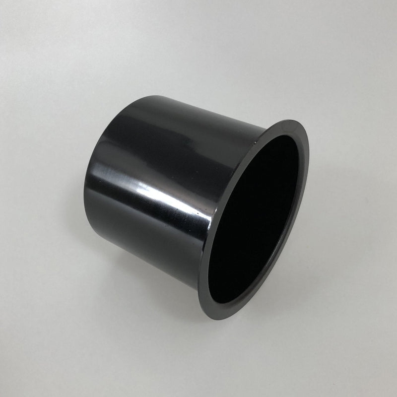 Yuanhe Aluminum Jumbo Cup Holder - 10 Pack Black Poker Table Cup Holder Insert for Casino Game Table Sofa Boats Pontoon Marine Bench Desk RV Cars & Trucks